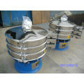 Circular oscillating screen for lithium iron carbonate